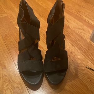 Calvin Klein Strappy Black Heel